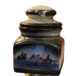 HANDCRAFTED AND PAINTED POTTERY FROM PNW OCEAN UNION CITY OREGON ARTIST HOOTEN